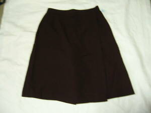  non-standard-sized mail possible uniform office work clothes outing also? JAMA culotte skirt large 15 number (73) scorching tea color series? adzuki bean color series?