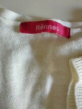 *Rennes カーディガン 新品 未使用*レディース白オフホワイト トップス洋服ホワイト服 長袖 秋服 春服 秋冬_画像3