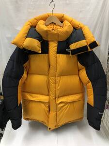 THE NORTH FACE ダウンジャケット メンズ L イエロー×ブラック ND92031 HIM DOWN PARKA ヒムダウンパーカー SS-030735