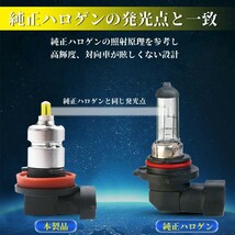 360°全面発光 150W LED フォグランプ H8 H11 H16 HB4 HB3 ホワイト イエロー 3000K LEDバルブ LEDフォグ フォグ led 汎用 一年保証 F36_画像4