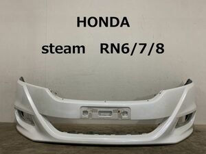 【5-23】HONDA　Stream　ストリーム　RN6/RN7/RN8　後期　純正　フロントバンパー　71101-SMCX-0000