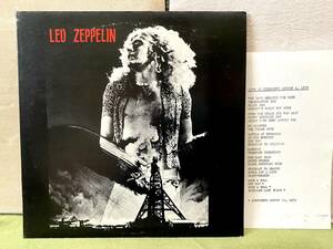 【ブート２枚組LP】Led Zeppelin - Live At Knebworth August 4, 1979 Part 2 コレクターズ盤 白レーベル レッド・ツェッペリン 