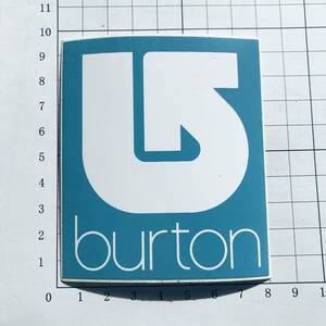 BURTON SNOWBOARDS TRADEMARK BLUE sticker Barton snowboard tray do Mark blue sticker 1