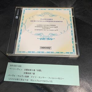 DIRIGENT GEORGES PRETRE クラシック CD USA製 ベートーヴェン　パーヴォ・ヤルヴィ指揮　ザルツブルク