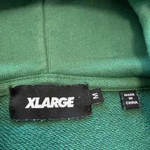 【XLARGE】エクストララージ GIRL WITH CAN PULLOVER HOODED SWEAT プルオーバー スウェットパーカー バーガール ハート 緑 グリーン (M)_画像7