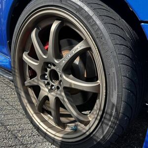 【大阪直接取りに来れる方のみ】18インチ5穴pcd100 7.5j ワークエモーション XD9 86、BRZ、プリウス、レガシィなど