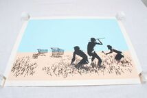 希少 WCP Banksy バンクシー TROLLEY HUNTERS リプロダクション シルクスクリーン プリント 現代アート 限定品_画像1