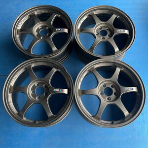 希少 軽量 SSR スピードスター タイプC 17×7.5J+50 PCD100-5穴　ハブ径約68mm 4本セット