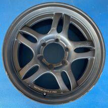 深リム　ジャオス　JAOS VICTRON EXCELⅡ 16×8JJ+25 PCD139.7-6穴　ハブ径約108mm アルミホイール4本セット_画像2