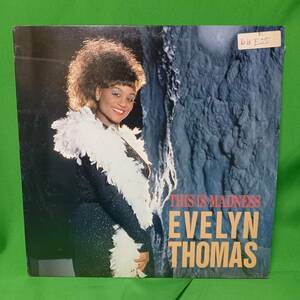 国内盤 12' レコード Evelyn Thomas - This Is Madness