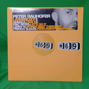 12' レコード 2枚組 Various - Peter Rauhofer Live @ Roxy 3