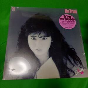 LP レコード 中村あゆみ - Be True 