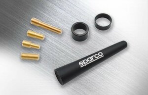 ★SPARCO CORSA/スパルコ（スパルココルサ）★アーバンアンテナ（カーアンテナ）65mmタイプ/SPA434★付属パーツで多くの車種にフィット！