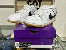 新品未使用 27cm ナイキ SB ダンク ロー ホワイトガム NIKE SB DUNK LOW PRO White Gum_画像1