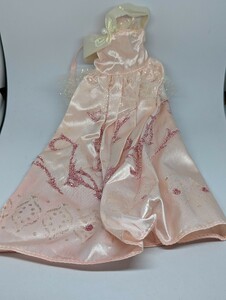 TAKARA タカラ 着せ替え人形 ジェニー 洋服 ドレス ロングドレス キラキラ ピンク 衣装 服 レトロ