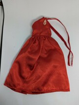 タカラ TAKARA ジェニー 着せ替え人形 人形 ワンピース 服 衣装 レトロ ドレス 赤_画像1