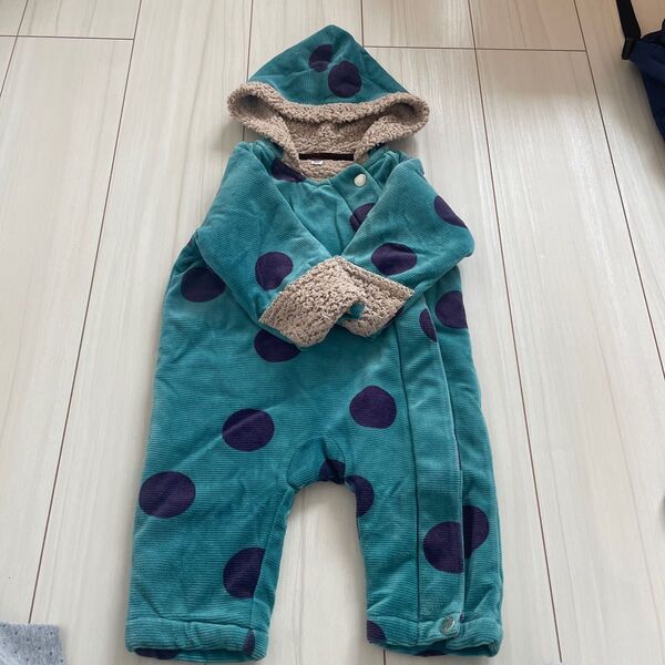 カバーオール BABY 防寒着 あったか ボア