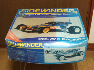 [ unused goods ] blue . metal industry AYK radio-controller side Winder SIDEWINDER - RC car buggy 