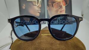  Tom Ford polarized light sunglasses Asian model free shipping tax included new goods TF816-F 01M black color 