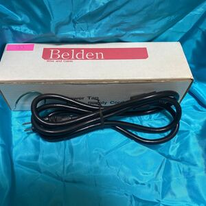 2 Belden ベルデン E3492-C LL7874-C Power Tap Power Supply Cords パワータップ パワーサプライコード