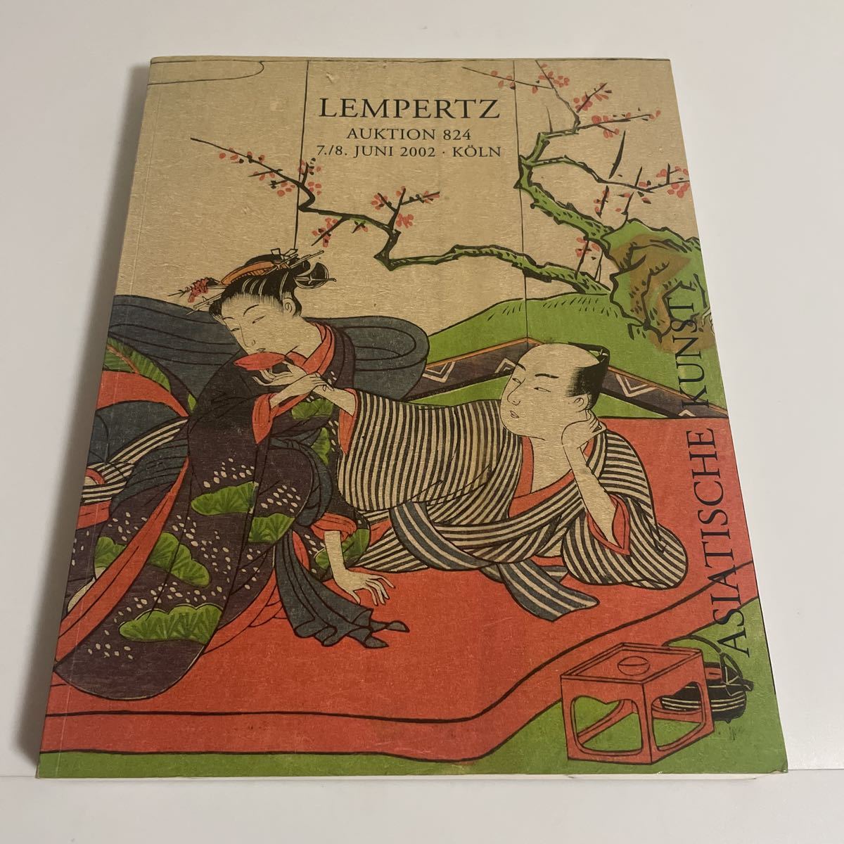 LEMPERTZ AUKTION 824 Alemania Subasta Lempertz Inventario del catálogo 2002 Arte budista Esculturas budistas Cerámica Pinturas Pinturas con tinta Espadas Ukiyo-e, etc., Artesanía, Catálogo ilustrado, otros