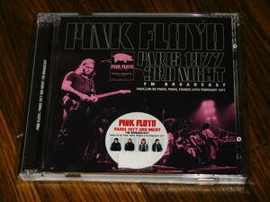 未開封新品 PINK FLOYD / PARIS 1977 3RD NIGHT: FM BROADCAST 初回ナンバリングステッカー付 Sigma David Gilmour Roger Waters