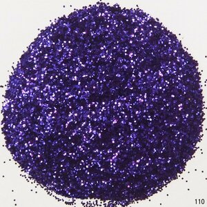 ラメフレーク 0.3mm 50g パール塗装 パープル系 [No.110] メール便 送料無料/10