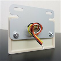 LED サイドマーカー ダウンライト付 24V 角型 汎用 アンバー/ホワイト 10個 ステー付[2]/20ш_画像7