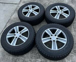 ベンツ ドイツ車 18インチ 7.5J ET63 PCD130 265/60r18 新品溝に近い超バリ溝です！