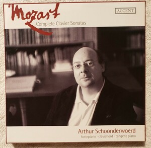 モーツァルト: ピアノ・ソナタ全集 アルテュール・スホーンデルヴルト Arthur Schoonderwoerd Mozart Complete Clavier Sonatas KKC5362/67