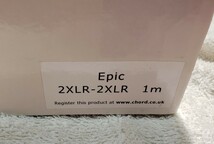 THE CHORD COMPANY EPIC XLR 1m [国内正規輸入品]　高音質インターコネクトケーブル_画像9