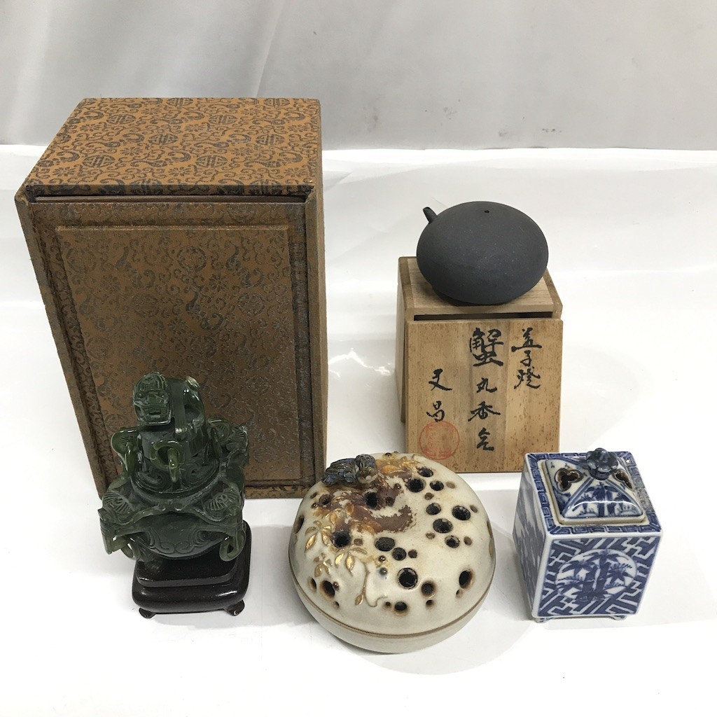 ヤフオク! -香炉、香合(京焼)の落札相場・落札価格