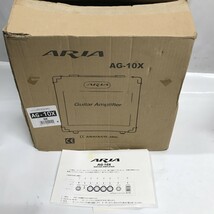 ARIA AG-10X アリア ギターアンプ 動作確認済み ギター エレキギター ベースギター バンド D1002-23_画像9