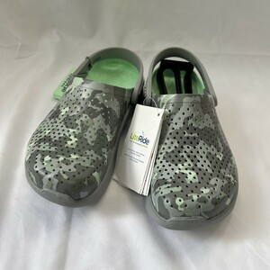 新品 未使用 クロックス crocs literide printed camo clog US 206491-3TO 22センチ レディース サンダル 靴 冬用 関Y1021-37