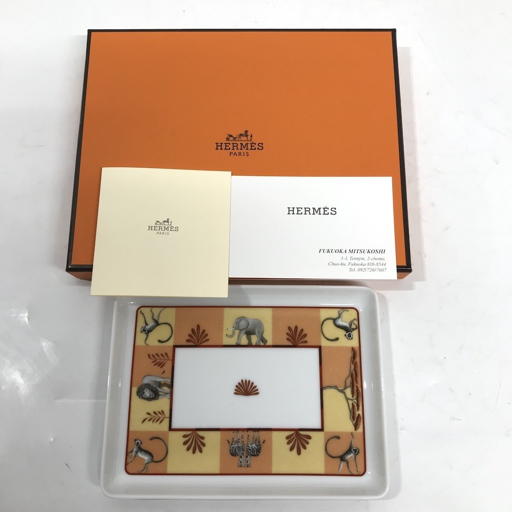 年最新ヤフオク! エルメススクエアプレートの中古品・新品・未