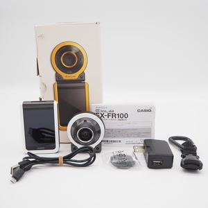 CASIO EXILIM EX-FR100 WE フリースタイル コンパクトデジタルカメラ Water Proof shock resistant カシオ