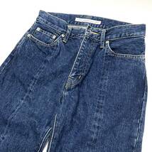 正規品 JOHN LAWRENCE SULLIVAN WASHED DENIM SLITTED PANTS JLSW-3ジョンローレンスサリバン デニム スリット パンツ M レディース_画像4