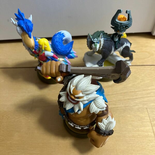 amiibo ゼルダの伝説　 ロフトバード　ダルケル　ウルフリンク　ティアーズオブキングダム