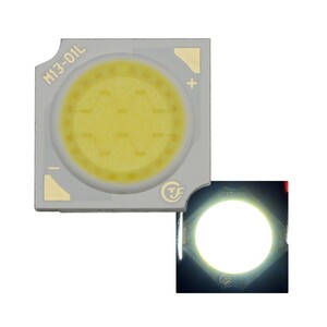 COB 1313 5W LEDモジュール 白色 15-17V 320mA 6000-6500K 110-120lm 80Ra 10個