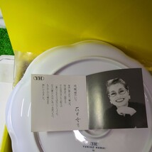 172 MARUI CORP YUKIKO HANAI SHOKKI マルイ 花井 幸子 飾器 フラットボール 中皿 未使用品 皿 盛り皿 花柄皿 花柄_画像7