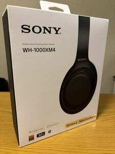 ソニー SONY WH-1000XM4 B ワイヤレスノイズキャンセリングステレオヘッドセット ブラック