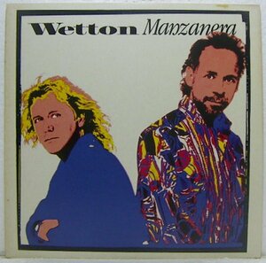 LP,ウエットンマンザネラ　WETTON MANZANERA JOHN WETTON PHIL ANZANERA