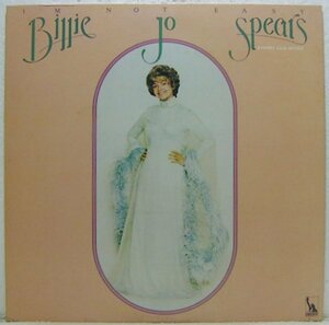 LP,ビリージョースピアーズ　BILLIE JO SPEARS　貴婦人はダンスがお好き サンプル白レーベル