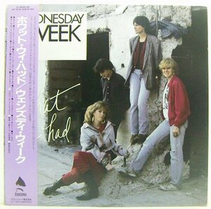 LP,ウェンズディウィーク WEDNESDAY WEEK　ホワットウィハッド