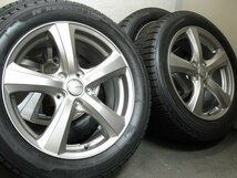 ■美品/バリ山■SIBILLA NEXT 17インチ スタッドレス ナンカン ESSN-1 215/55R17 4本■_画像1