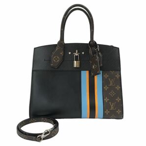 美品 LOUIS VUITTON ルイヴィトン シティスティーマーMM 2way トート ハンドバッグ ショルダーバッグ マルチ レディースの画像1