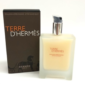 HERMES エルメス テールドゥエルメス アフターシェーブローション 100ml メンズ 男性用 シェービング 髭剃りコスメ 未使用