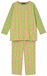 mata Noah tsuko* Wacoal * long sleeve pyjamas *L size * common pear x. what .* cotton ja card material * green /GR*.. temperature .