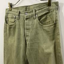 LEVI’S 501xx デニムパンツ メキシコ製 ジーパン ジーンズ Gパン ボタンフライ カラーデニム W32 L32 リーバイス【送料一律/同梱可能】A_画像2