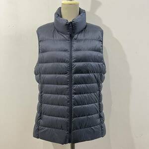 UNIQLO ウルトラライトダウン ダウンベスト ULTRA LIGHT DOWN ジップアップ ハイネック 上質 防寒 ユニクロ【レターパックプラス郵送可】E